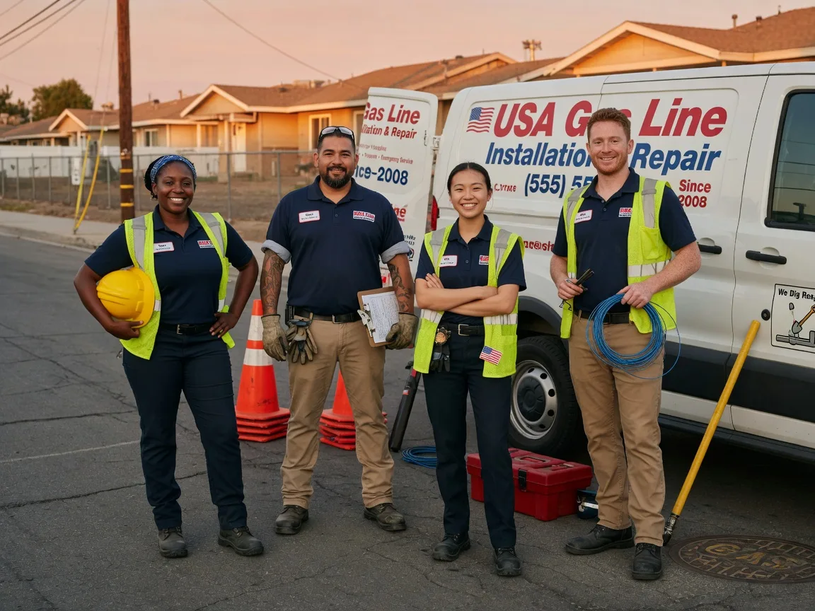 Gas Line Installation company in Ladonia, TX